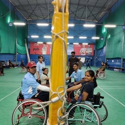 Para-badminton event