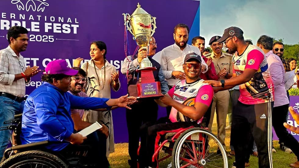 Journey towards Divyaang Cricket Champions - Purple Fest 2025